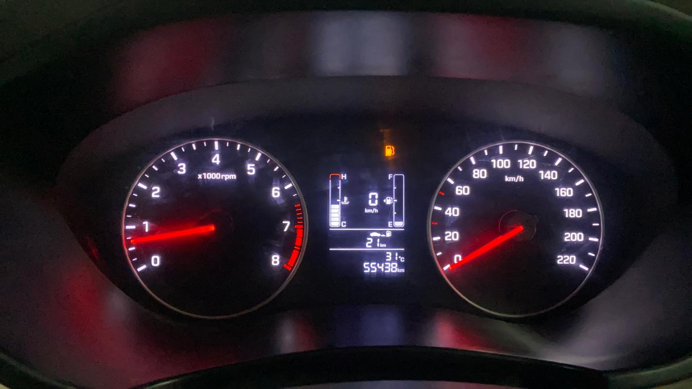 2018 Hyundai Elite i20 MAGNA EXECUTIVE 1.2, Petrol, Manual, 55,422 km, Odometer Image