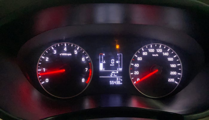 2018 Hyundai Elite i20 MAGNA EXECUTIVE 1.2, Petrol, Manual, 55,422 km, Odometer Image