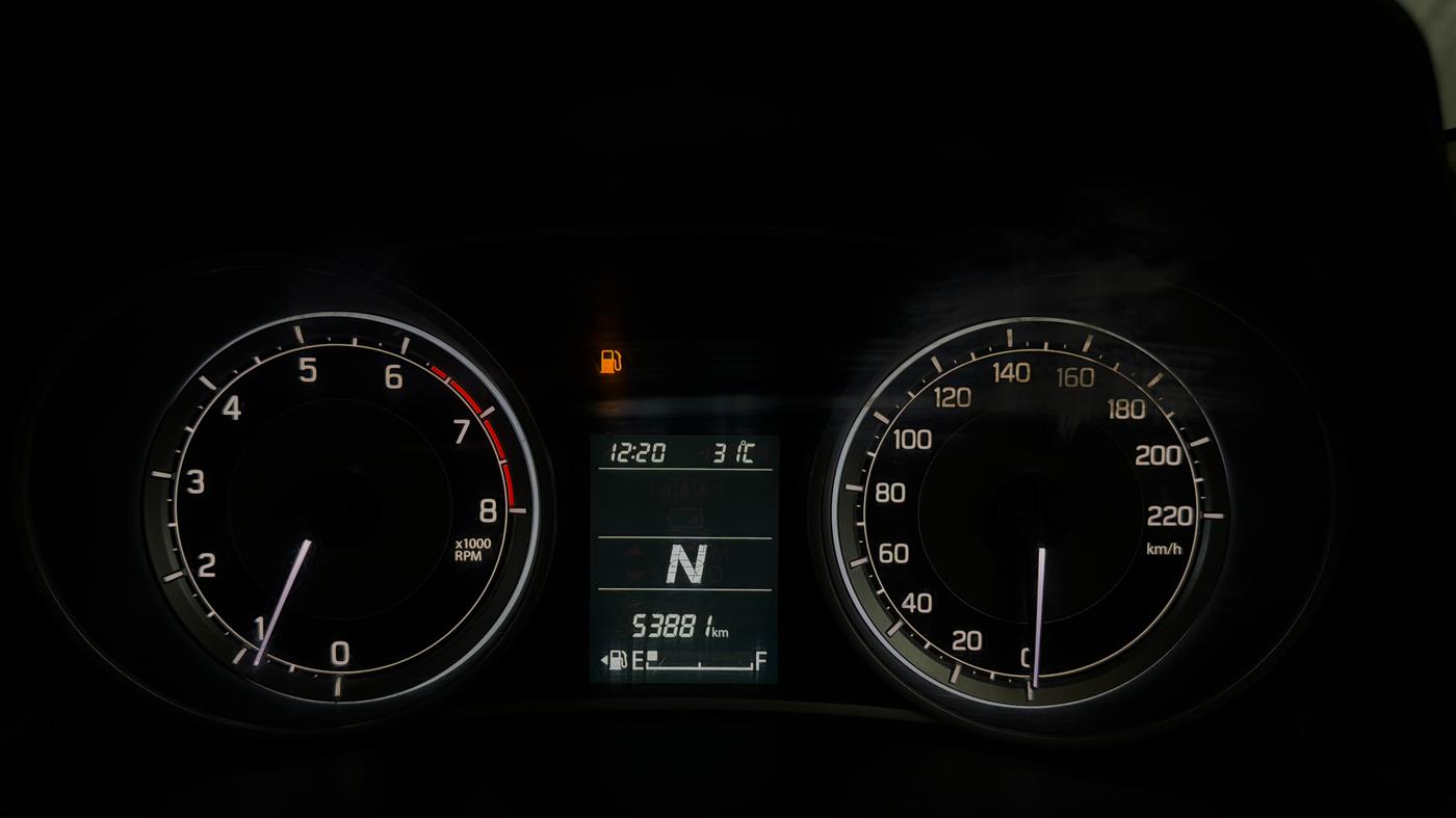 2018 Maruti Dzire ZXI PLUS AMT, Petrol, Automatic, 53,873 km, Odometer Image