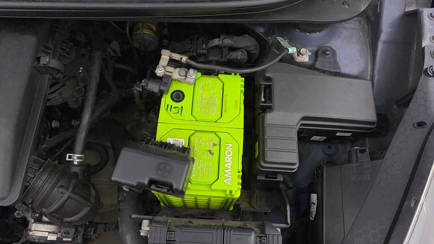 2020 Hyundai GRAND I10 NIOS SPORTZ AMT 1.2 KAPPA VTVT, Petrol, Automatic, 76,824 km, Engine View - Left