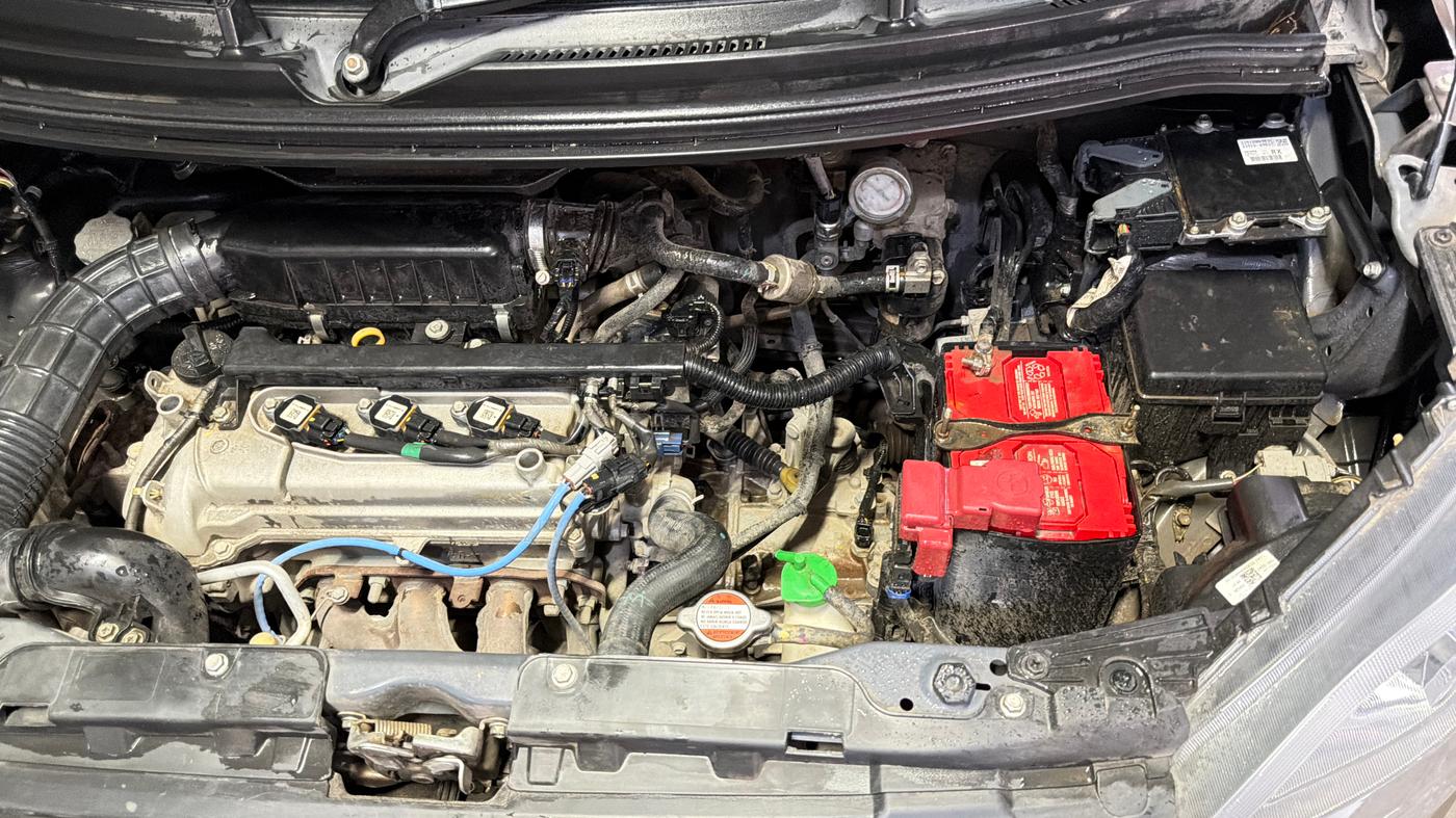 2020 Maruti New Wagon-R LXI CNG 1.0, CNG, Manual, 1,09,648 km, Engine View - Left
