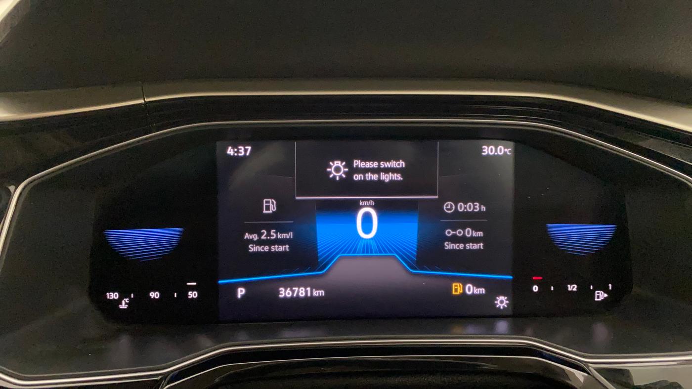 2022 Volkswagen VIRTUS TOPLINE TSI 1.0 AT, Petrol, Automatic, 36,467 km, Odometer Image