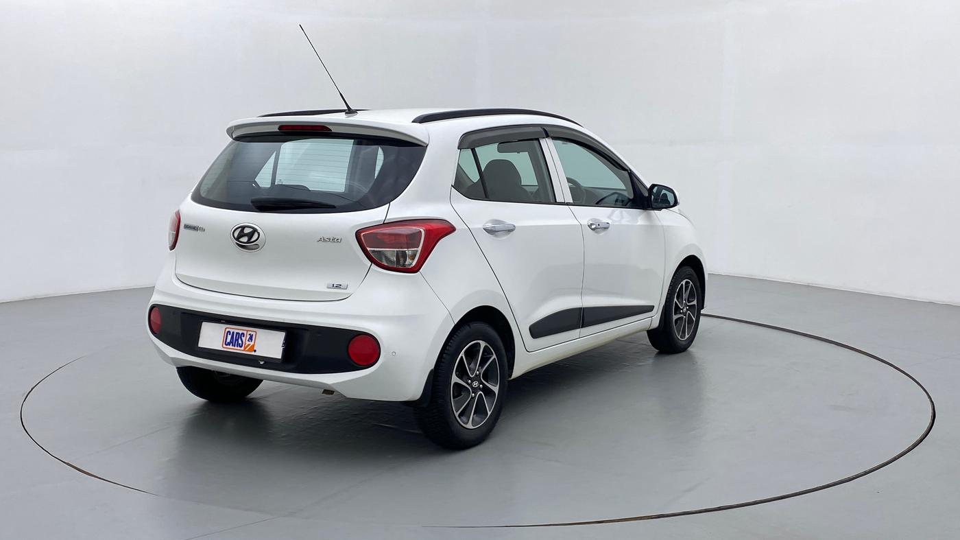 2018 Hyundai Grand i10 ASTA 1.2 VTVT, Petrol, Manual, 51,726 km, Right Back Diagonal