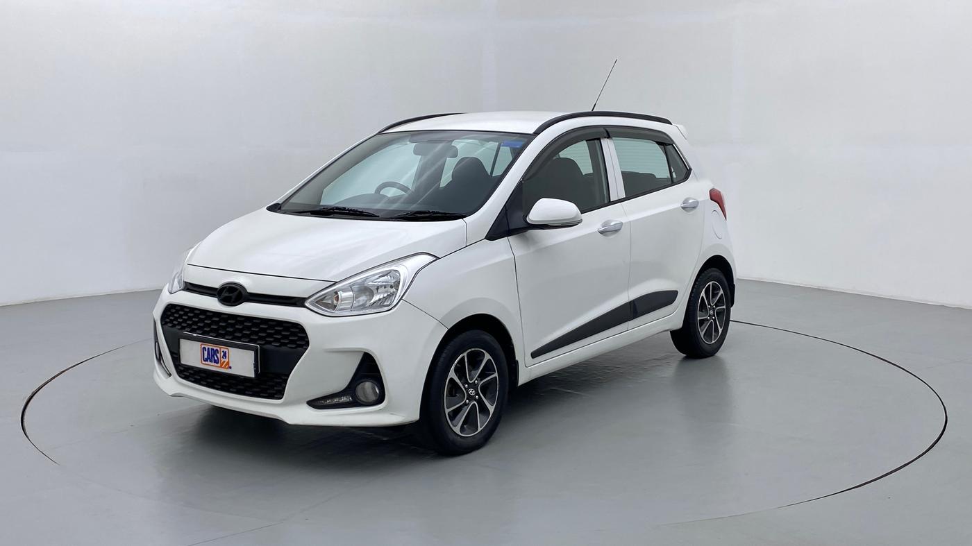 2018 Hyundai Grand i10 ASTA 1.2 VTVT, Petrol, Manual, 51,726 km, Left Front Diagonal