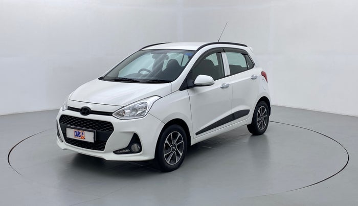 2018 Hyundai Grand i10 ASTA 1.2 VTVT, Petrol, Manual, 51,726 km, Left Front Diagonal