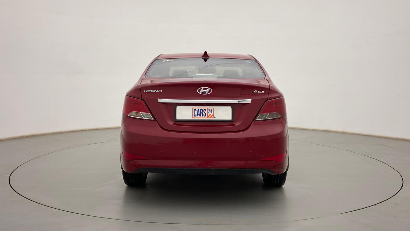 2017 Hyundai Verna 1.6 VTVT SX, CNG, Manual, 86,015 km, Back/Rear