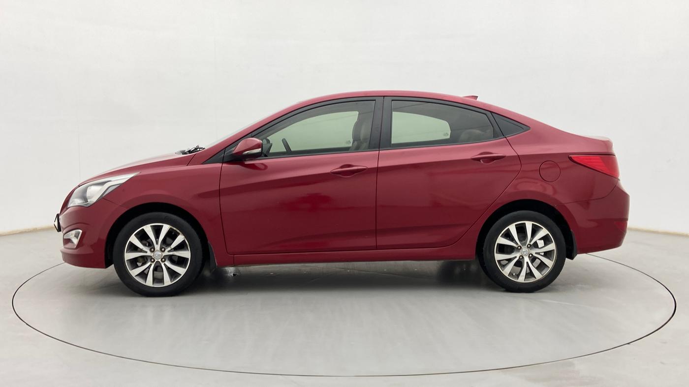 2017 Hyundai Verna 1.6 VTVT SX, CNG, Manual, 86,015 km, Left Side