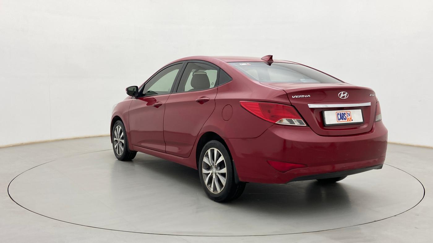 2017 Hyundai Verna 1.6 VTVT SX, CNG, Manual, 86,015 km, Left Back Diagonal