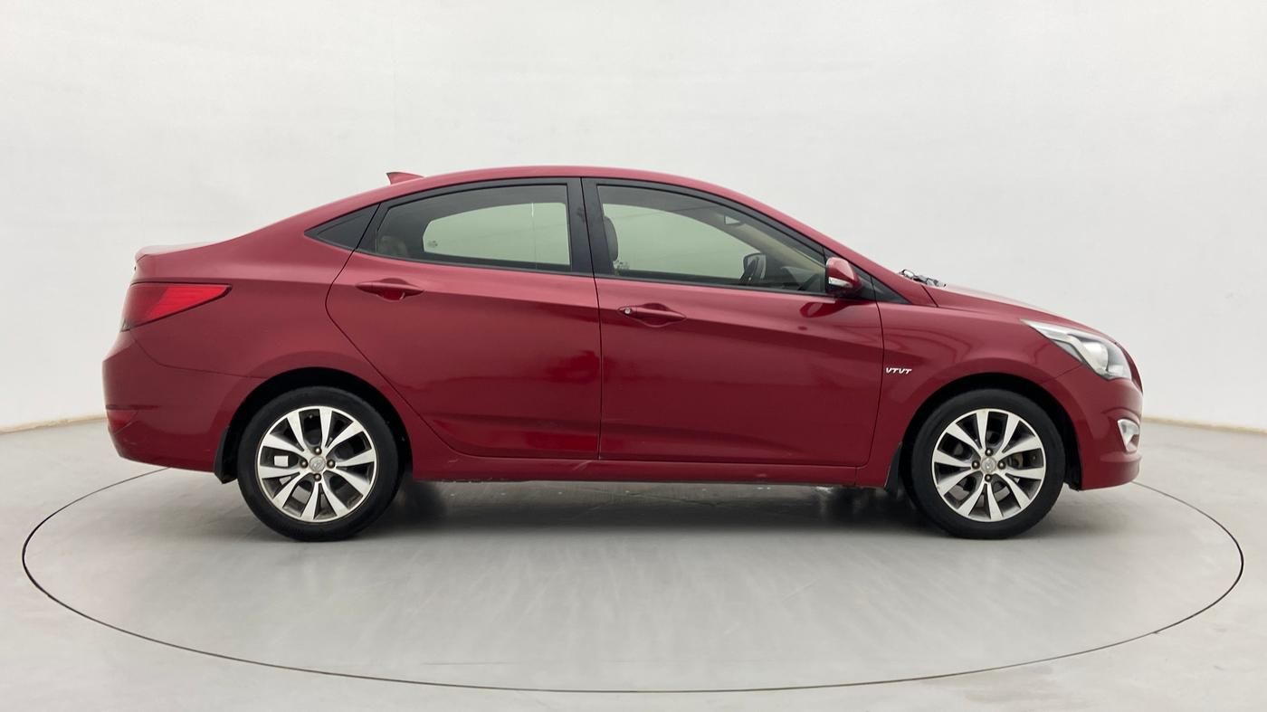 2017 Hyundai Verna 1.6 VTVT SX, CNG, Manual, 86,015 km, Right Side View