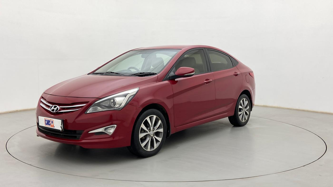 2017 Hyundai Verna 1.6 VTVT SX, CNG, Manual, 86,015 km, Left Front Diagonal