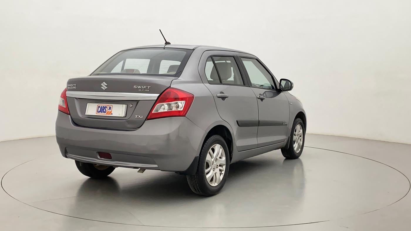 2014 Maruti Swift Dzire ZXI, Petrol, Manual, 95,215 km, Right Back Diagonal