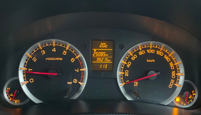2014 Maruti Swift Dzire ZXI, Petrol, Manual, 95,215 km, Odometer Image