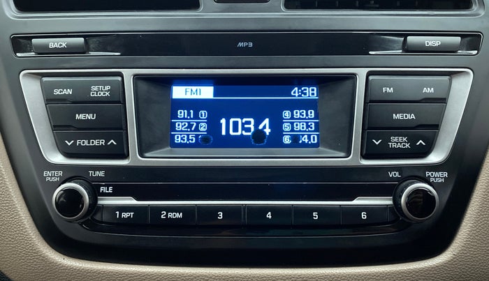 2017 Hyundai Elite i20 MAGNA 1.2, Petrol, Manual, 29,151 km, Infotainment System
