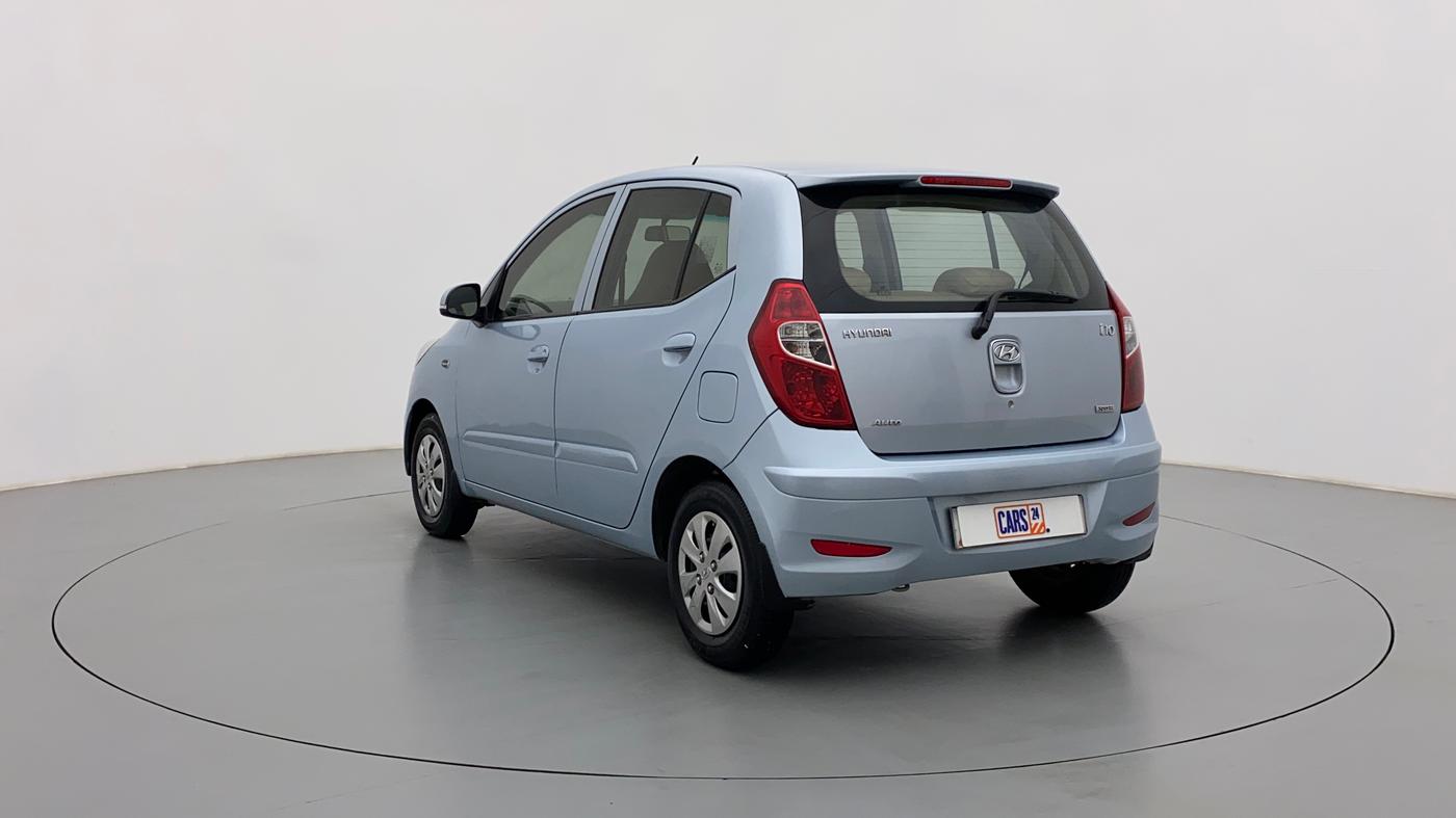 2012 Hyundai i10 SPORTZ 1.2 AT KAPPA2, Petrol, Automatic, 68,277 km, Left Back Diagonal