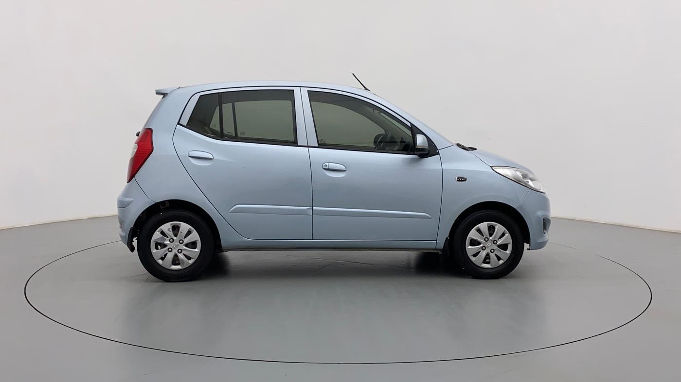 2012 Hyundai i10 SPORTZ 1.2 AT KAPPA2, Petrol, Automatic, 68,277 km, Right Side View