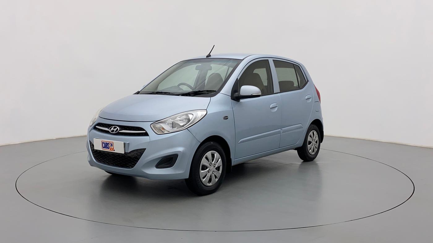 2012 Hyundai i10 SPORTZ 1.2 AT KAPPA2, Petrol, Automatic, 68,277 km, Left Front Diagonal
