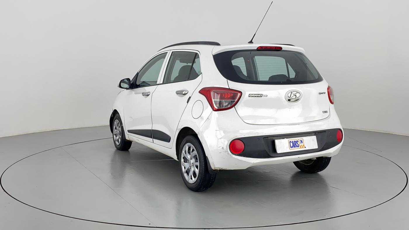 2017 Hyundai Grand i10 1.2 KAPPA SPORTZ (O), Petrol, Manual, 93,885 km, Left Back Diagonal