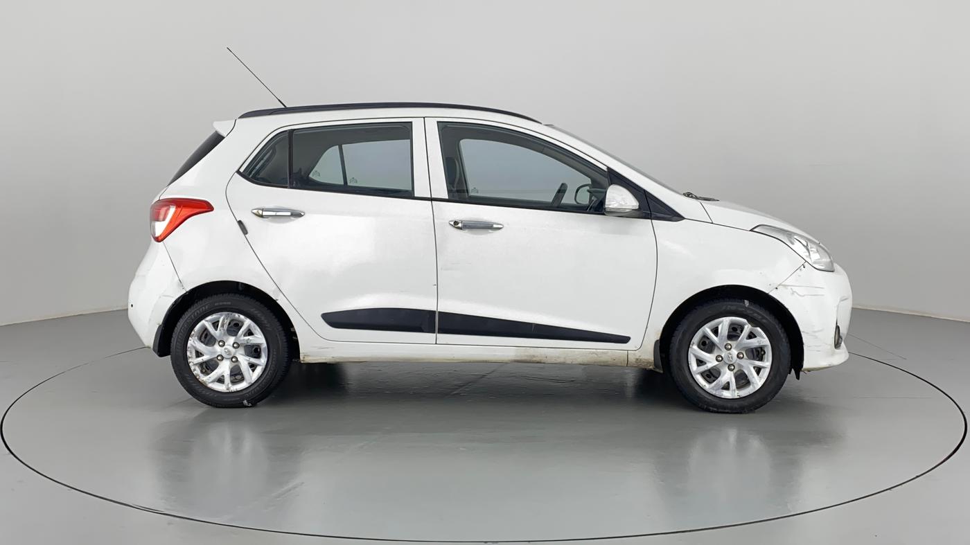 2017 Hyundai Grand i10 1.2 KAPPA SPORTZ (O), Petrol, Manual, 93,885 km, Right Side View