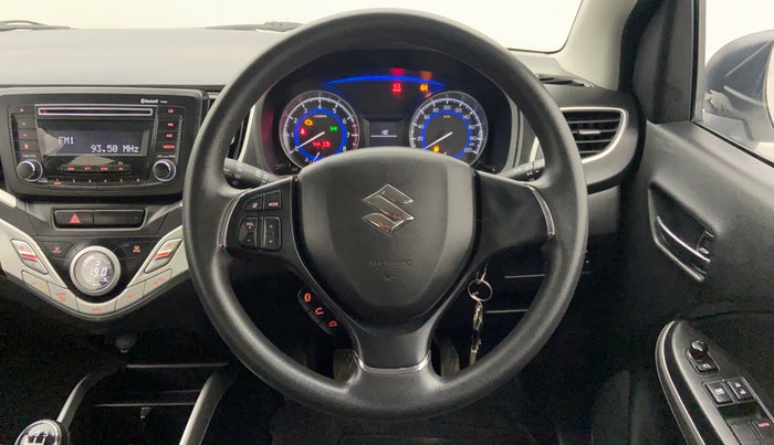 2016 Maruti Baleno DELTA 1.2 K12, Petrol, Manual, 34,198 km, Steering Wheel Close-up