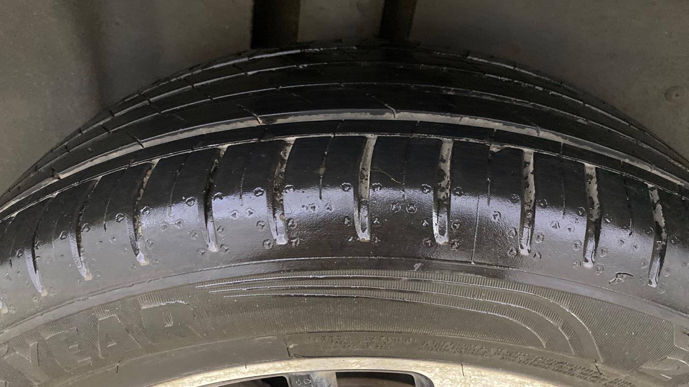 2021 MG HECTOR PLUS SHARP 1.5 PETROL TURBO CVT 6-STR, Petrol, Automatic, 16,792 km, Right Rear Tyre Tread