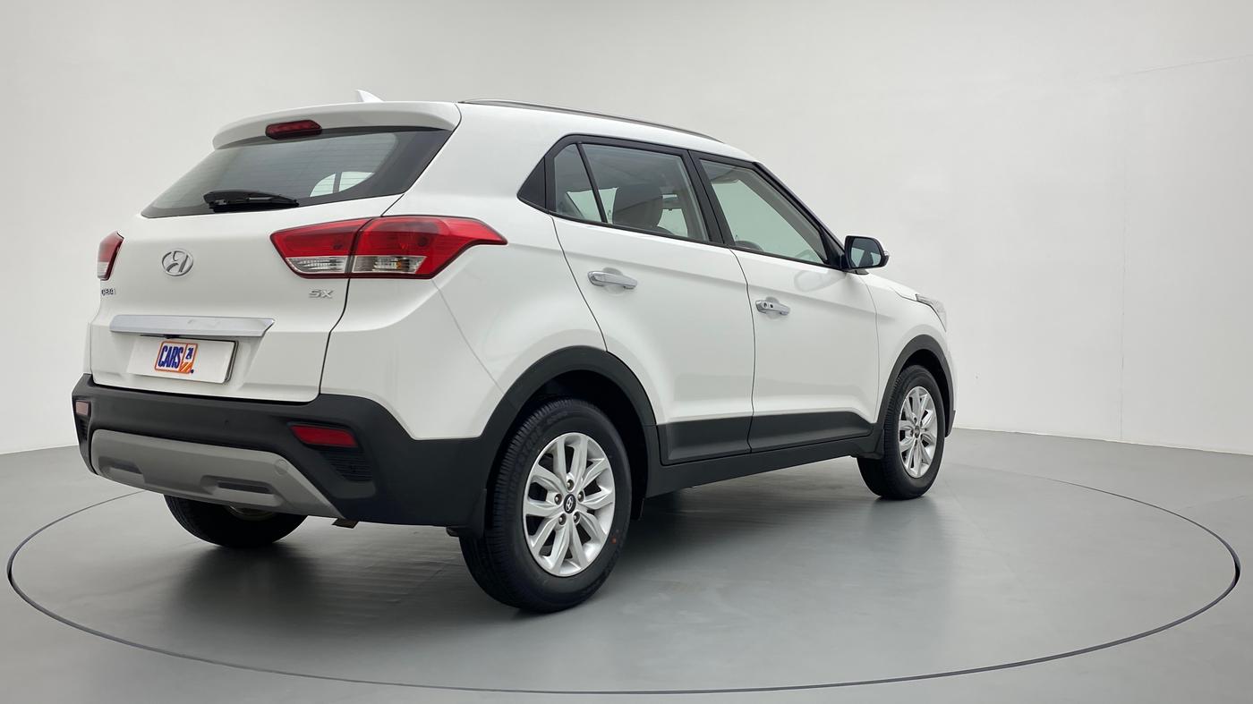 2018 Hyundai Creta 1.6 SX CRDI, Diesel, Manual, 71,226 km, Right Back Diagonal (45- Degree) View