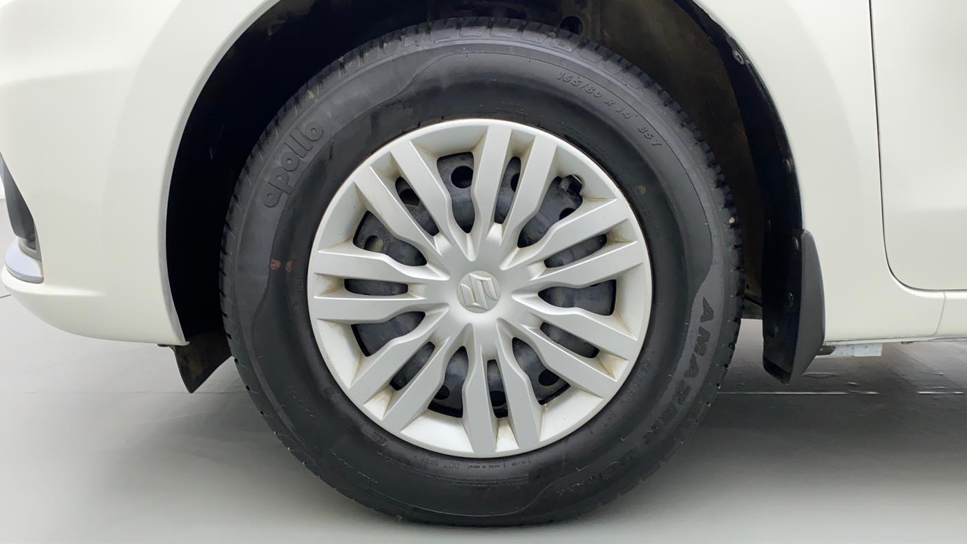 2020 Maruti Dzire VXI AMT, Petrol, Automatic, 17,157 km, Left Front Wheel