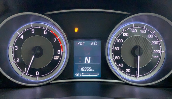 2020 Maruti Dzire VXI AMT, Petrol, Automatic, 17,157 km, Odometer Image