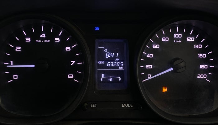 2018 Tata Tiago XM PETROL, Petrol, Manual, 63,282 km, Odometer Image