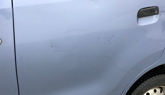 2010 Maruti Wagon R 1.0 LXI, Petrol, Manual, 86,967 km, Rear left door - Minor scratches
