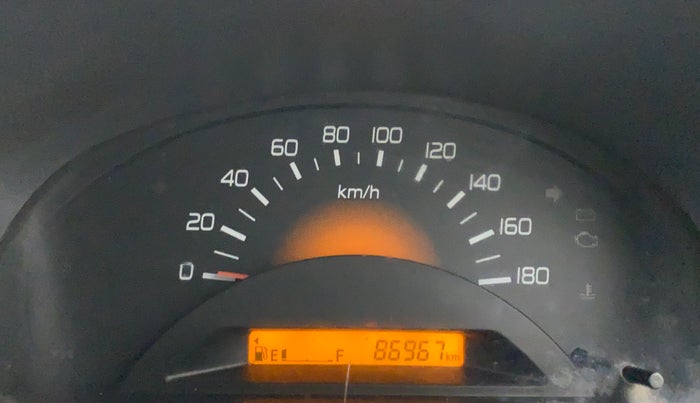 2010 Maruti Wagon R 1.0 LXI, Petrol, Manual, 86,967 km, Odometer Image