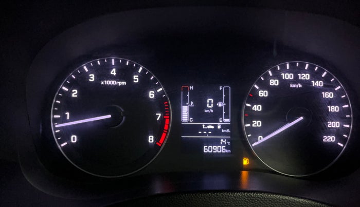 2018 Hyundai Creta E PLUS 1.6 PETROL, Petrol, Manual, 60,896 km, Odometer Image