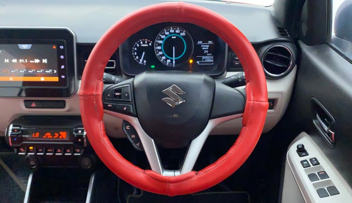 2022 Maruti IGNIS ALPHA 1.2, Petrol, Manual, 12,699 km, Steering Wheel Close Up