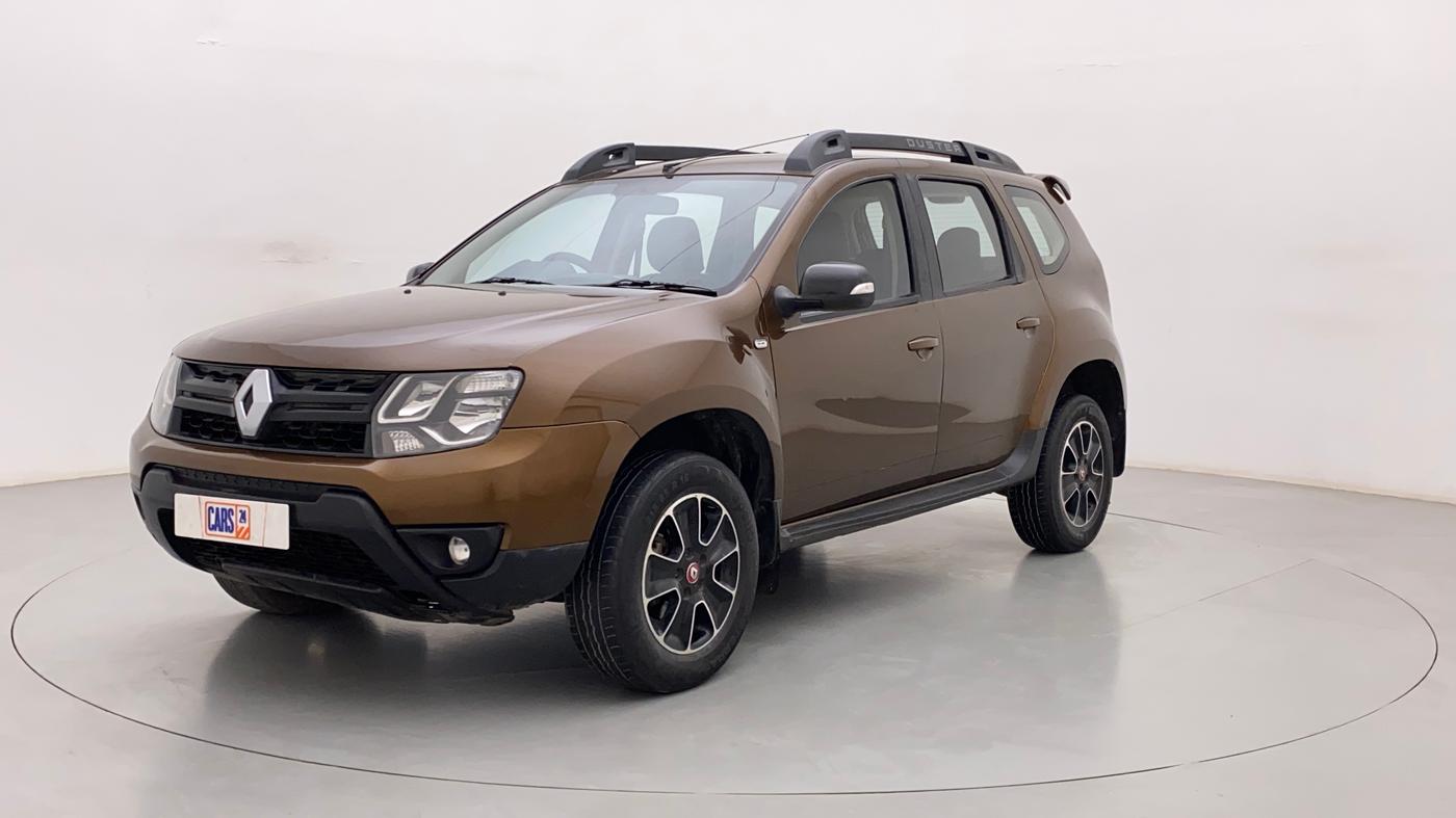 2018 Renault Duster 85 PS RXS MT DIESEL, Diesel, Manual, 1,12,221 km, Left Front Diagonal