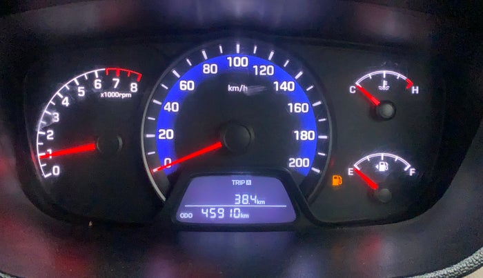 2014 Hyundai Xcent SX 1.2 (O), Petrol, Manual, 45,871 km, Odometer Image