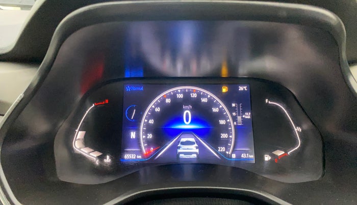 2022 Renault Kiger RXZ AMT, Petrol, Automatic, 65,530 km, Odometer Image