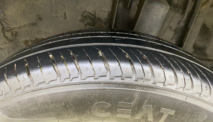 2022 Renault Kiger RXZ AMT, Petrol, Automatic, 65,530 km, Left Rear Tyre Tread