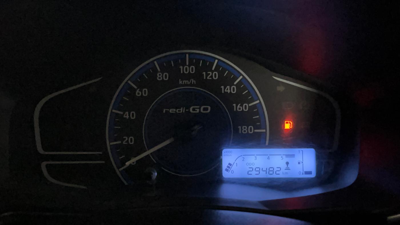 2021 Datsun Redi Go A, Petrol, Manual, 29,535 km, Odometer Image