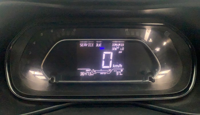2022 Tata NEXON XZ PLUS (HS) PETROL DARK EDITION, Petrol, Manual, 36,472 km, Odometer Image