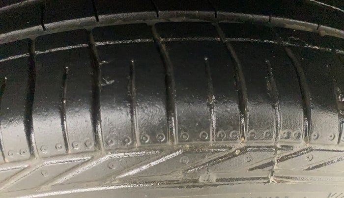 2022 Tata NEXON XZ PLUS (HS) PETROL DARK EDITION, Petrol, Manual, 36,472 km, Left Rear Tyre Tread