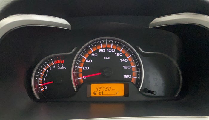 2015 Maruti Alto K10 VXI, Petrol, Manual, 42,660 km, Odometer Image