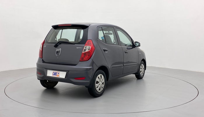 2013 Hyundai i10 SPORTZ 1.2 AT, Petrol, Automatic, 59,283 km, Right Back Diagonal