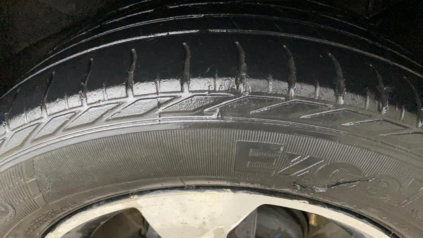2019 Tata NEXON XZ PLUS PETROL, Petrol, Manual, 73,781 km, Left Rear Tyre Tread