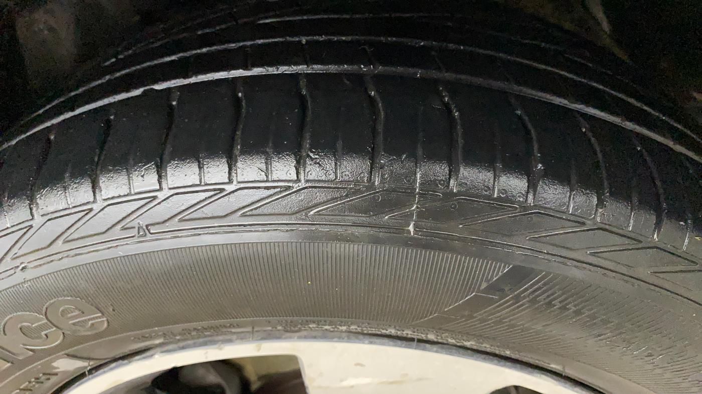 2019 Tata NEXON XZ PLUS PETROL, Petrol, Manual, 73,781 km, Left Front Tyre Tread