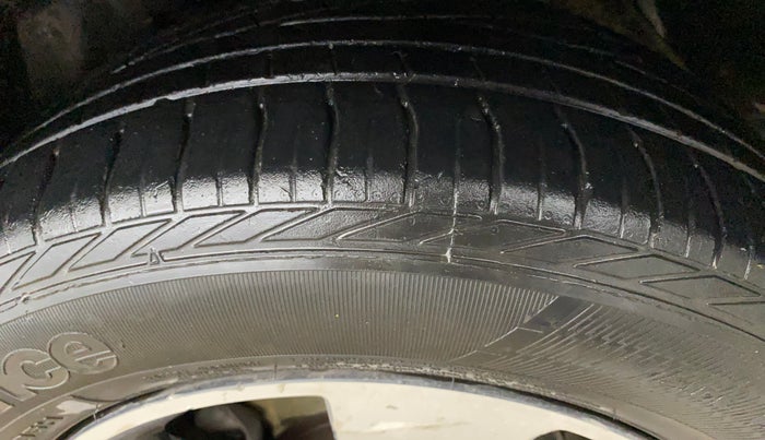 2019 Tata NEXON XZ PLUS PETROL, Petrol, Manual, 73,853 km, Left Front Tyre Tread