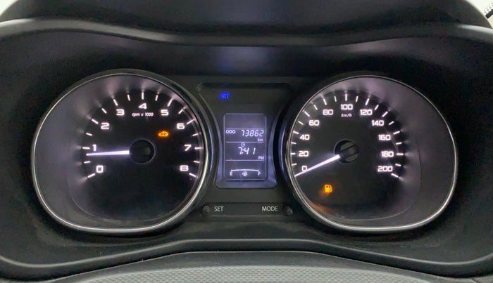 2019 Tata NEXON XZ PLUS PETROL, Petrol, Manual, 73,853 km, Odometer Image