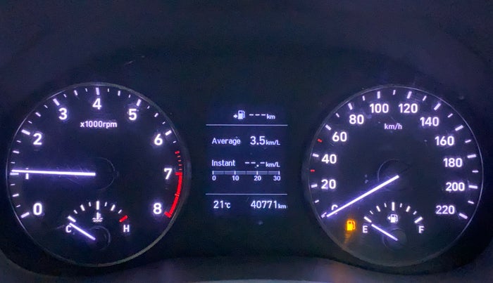 2018 Hyundai Verna 1.6 VTVT SX, Petrol, Manual, 40,770 km, Odometer Image