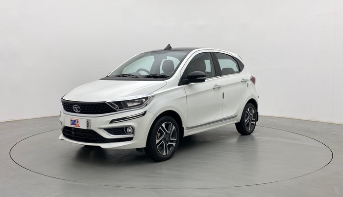 2021 Tata Tiago XZA PLUS DUAL TONE PETROL, Petrol, Automatic, 15,774 km, Left Front Diagonal