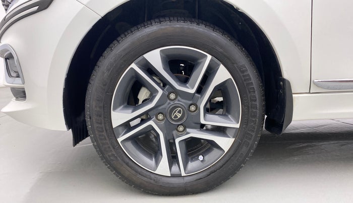 2021 Tata Tiago XZA PLUS DUAL TONE PETROL, Petrol, Automatic, 15,774 km, Left Front Wheel