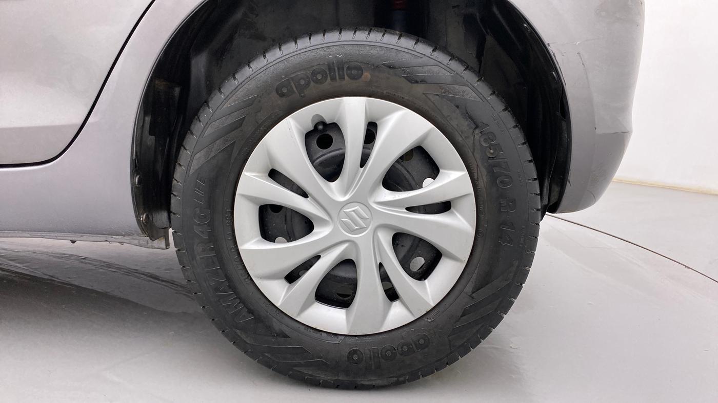 2012 Maruti Swift VXI, Petrol, Manual, 98,988 km, Left Rear Wheel