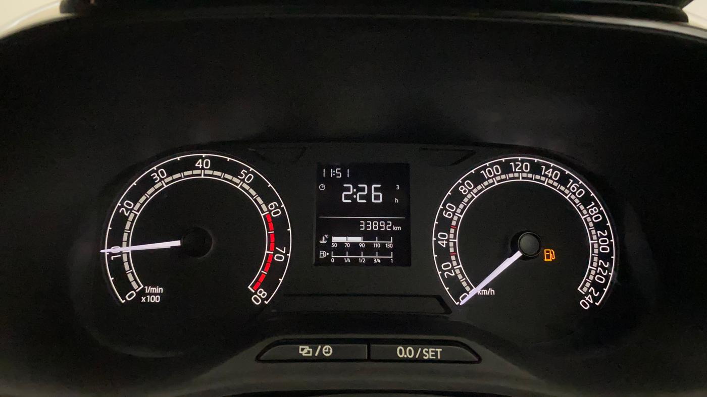 2022 Skoda SLAVIA ACTIVE 1.0L TSI MT, Petrol, Manual, 33,942 km, Odometer Image